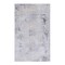 Edge Collections - 4' x 6' - Gray - Area Rugs Washable Low-Pile Non-Slip Kid & Pet Friendly - 1 Piece